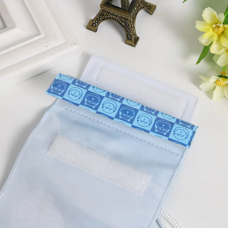 

Creative Cartoon Transparent PVC Waterproof Mobile Phone Bag Customizable Outdoor Activities Diving Swimming Running Sports Wate