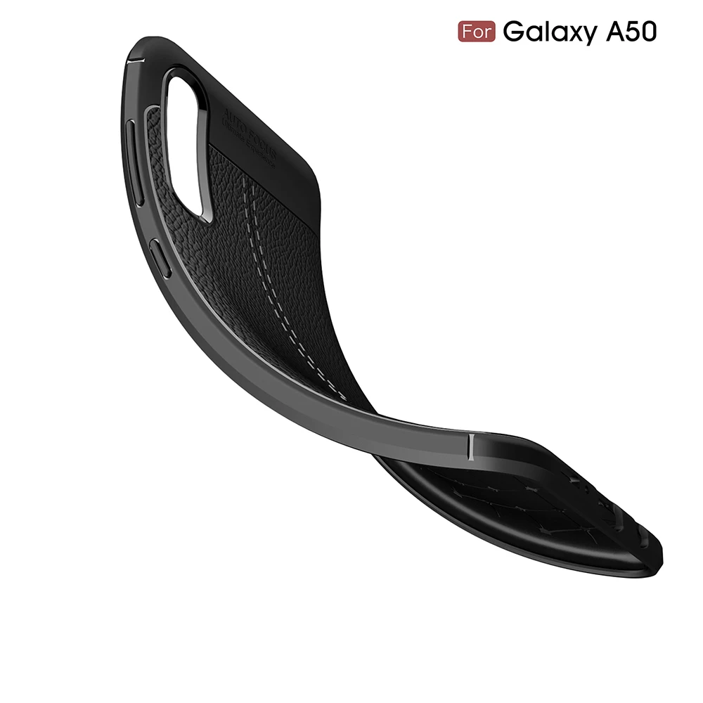 Litchi кожаный чехол для телефона для samsung Galaxy A50 A70 A30 S10 S9 S8 Plus Note 10 Pro A20E A10E S10 5G Мягкий ТПУ чехол Обложка