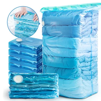

No Pump Needed Hand Pressure Storage Bag Closet Clothing Organizer Space Saving Bag Large Clothing Packaging Vacuum Bag