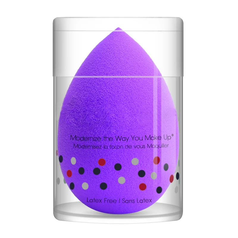 

Wholesale 100pcs Cosmetic Puff with Box Makeup Sponge Cosmetics Powder Foundation Concealer Cream Make Up Blender Face