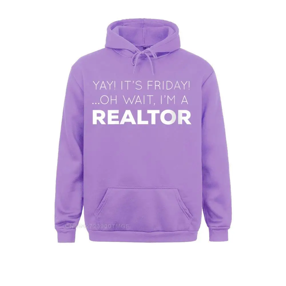 Womens Yay It's Friday ...Oh Wait I'm a Realtor Funny V-Neck T-Shirt__B9435 Printed NEW YEAR DAY  Adult Hoodies Hoods Cheap Long Sleeve Sweatshirts Womens Yay It's Friday ...Oh Wait I'm a Realtor Funny V-Neck T-Shirt__B9435purple