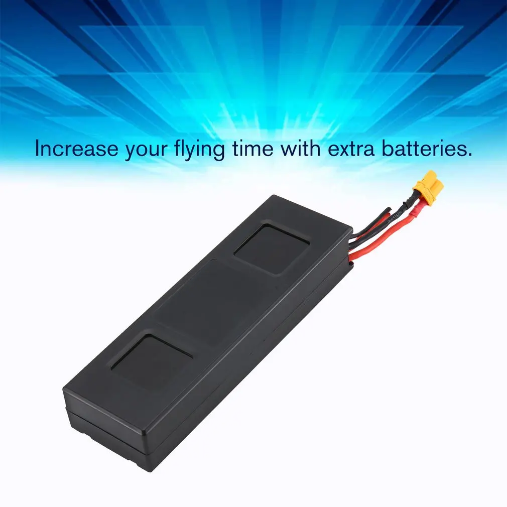 7,4 V 3600mAh Большая емкость Замена батареи Lipo аккумулятор для беспилотника батарея для MJX Bugs 3, Force1 F100, Contixo F17