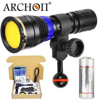

ARCHON DL01 WL07 Underwater Spotlight 10* Cree XP-E D4 wavelength 455nm blue light diving flashlight dive torch