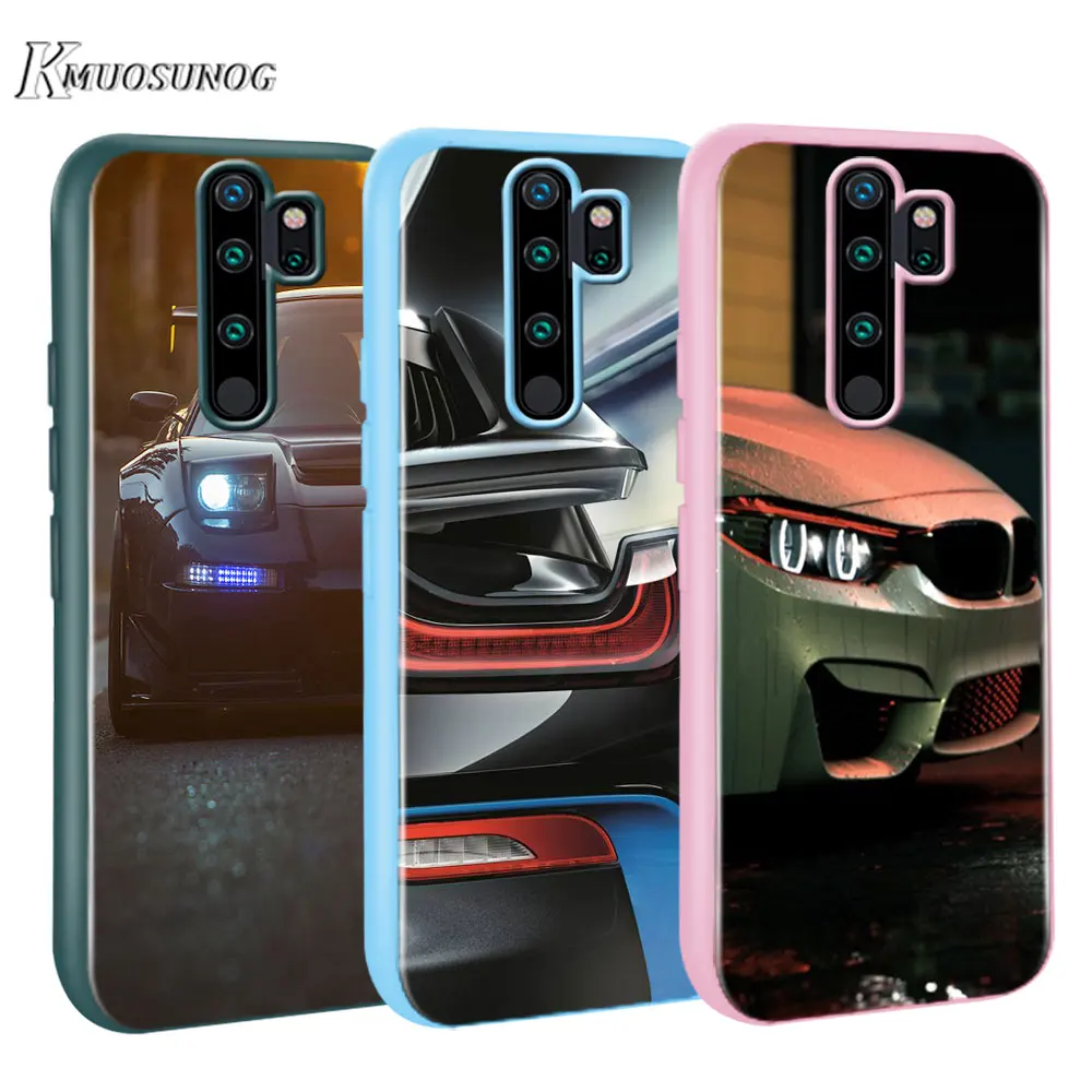 

for Xiaomi Redmi Note 8T 8 7 6 Pro Baseus Candy Color Cover Sport Car Speed Yokohama drift for Redmi Note 5 Pro 5A 4 4X Case