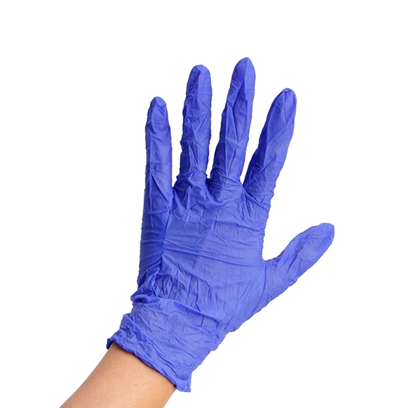 100 шт Универсальные одноразовые латексные нитриловые перчатки для чистки тату Медицинский Набор