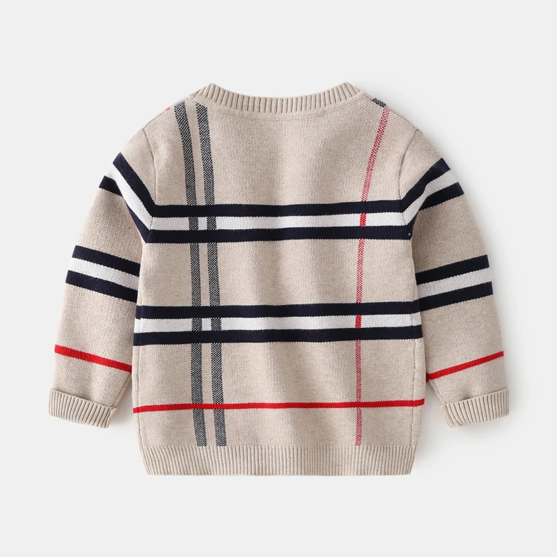 2-8T Toddler Kid Baby Boys Girls Cardigan Sweater Autumn Winter Knit Clothes Long Sleeve Plaid Fashion Knitwear Cute Streetwear toddler sweatshirt,winter sweater,kids sweatershirts