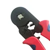 Tubular Terminal Crimper 0.25-10mm 23-7AWG Electrical Crimping Pliers Hand Tools Set HSC8 6-4 3