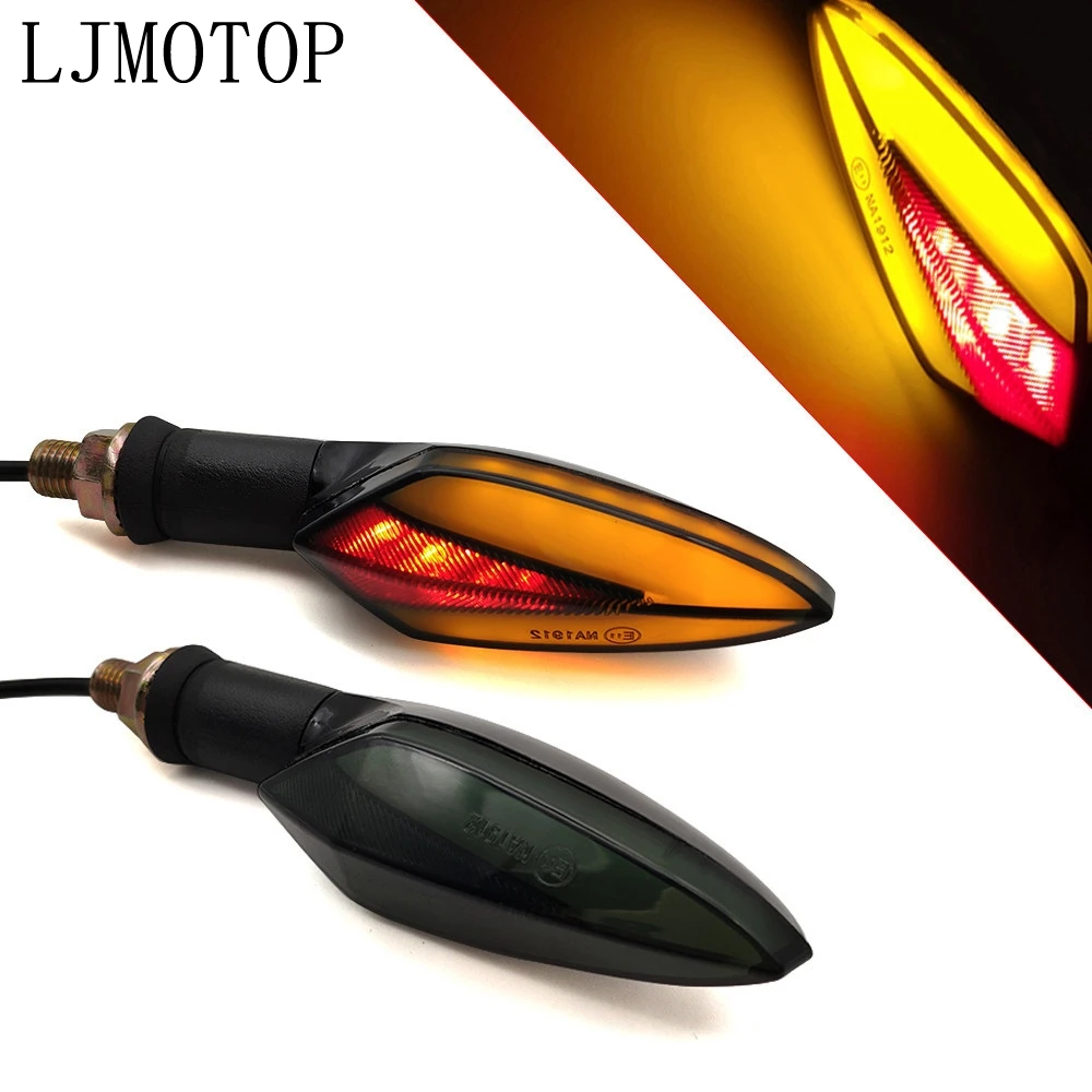 2pcs Motorcycle Led Turn Signal Lights Flashers Directional For Suzuki RM85 RM125 RM250 RMX250 RMZ250 RMZ450 DRZ400SM DR250 |