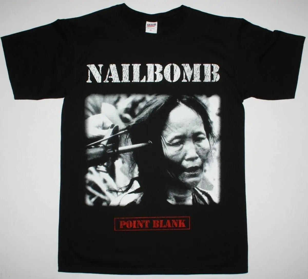 NAILBOMB точка пустая SEPULTURA Фудж туннель кавалера THRASH Новая Черная футболка с круглым