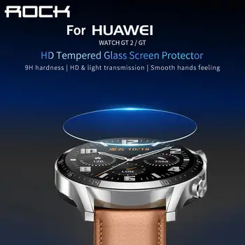 

Rock 3PCS 9H Tempered Protective Glass For Huawei WATCH GT2 /GT Screen Protector Glass Smart watch Bracelet accessories GT 2