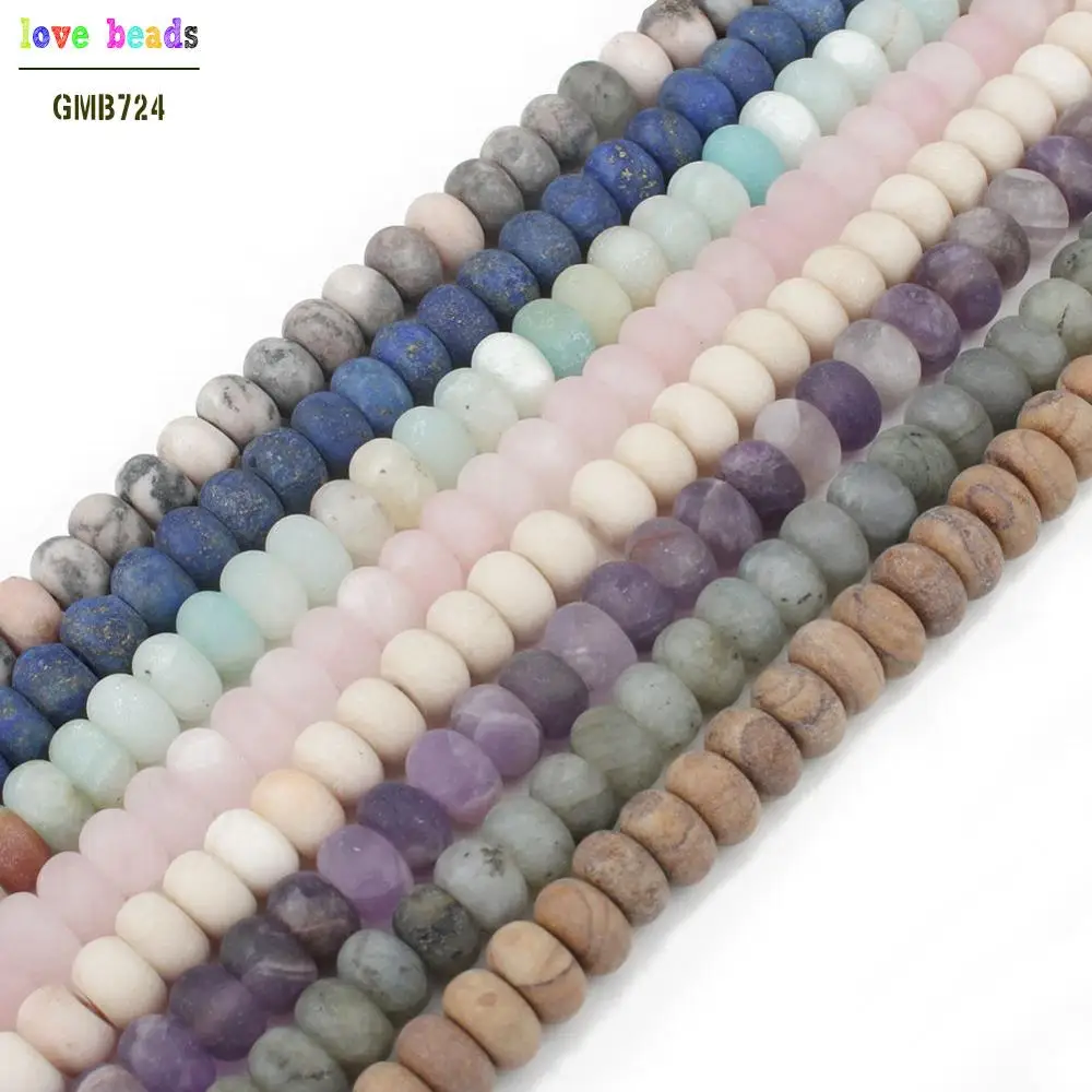 5x8 мм матовый Mulitecolor Abacus бисер сделай сам для изготовления ювелирных изделий 15