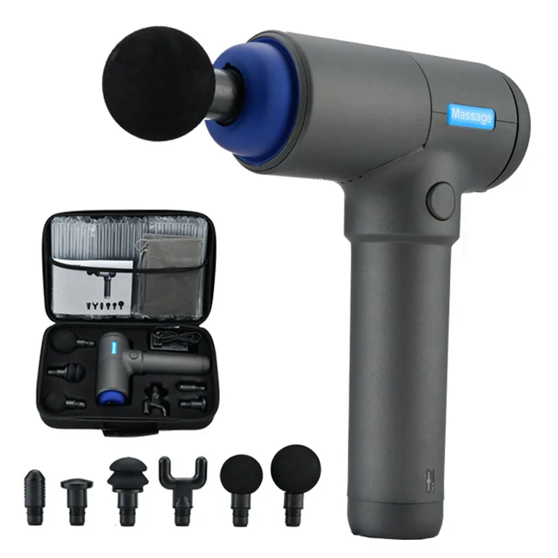 

Intelligence Fascia Massage Gun Muscle Stimulator Relieves Soreness Fatigue Relaxation Body Massager Electric Healthy Care Tool