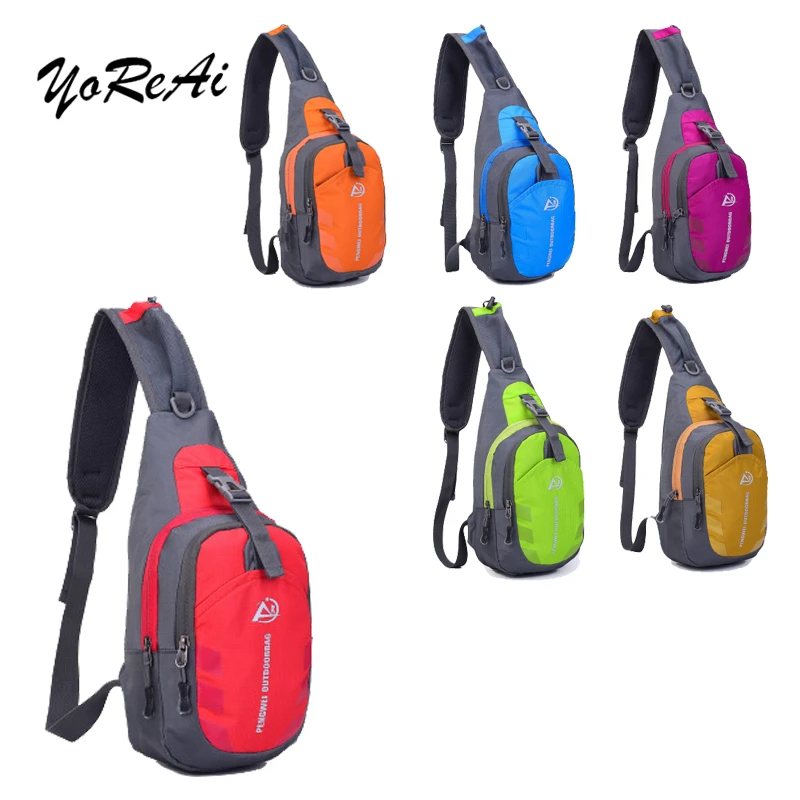 

YoReAi Versatile Women Packs Men Chest Bag Pack Waterproof Travel Sport Cross Body Shoulder Sling Chest Bag Mobile Phone Bag