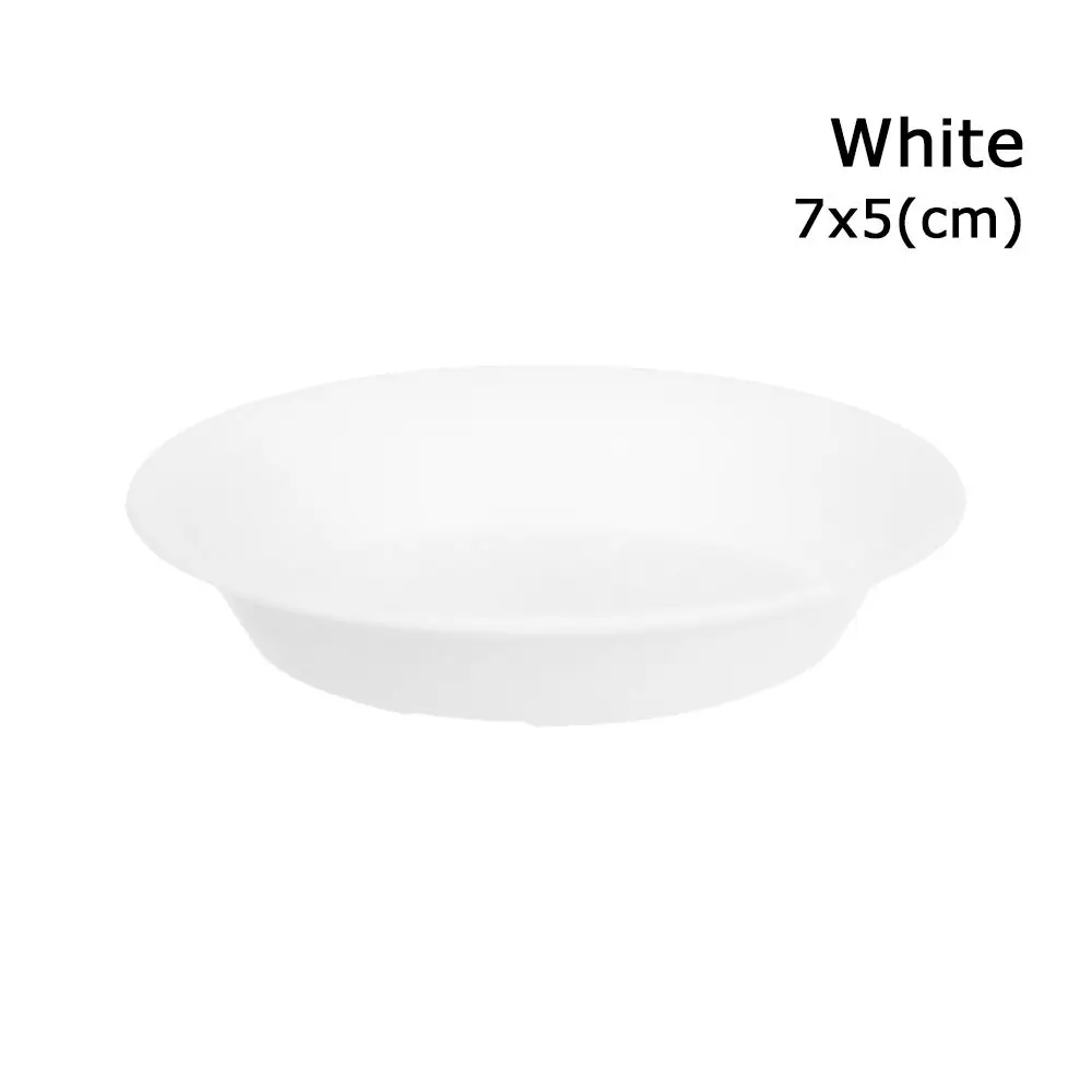Set of 3 Round Heavy-Duty Plant Saucer Drip Trays for Indoor and Outdoor Use