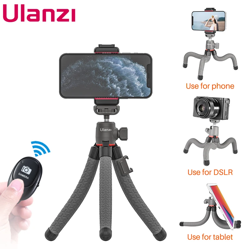 Ulanzi MT-19 Универсальный гибкий мини штатив для телефона DSLR SLR Портативный палка