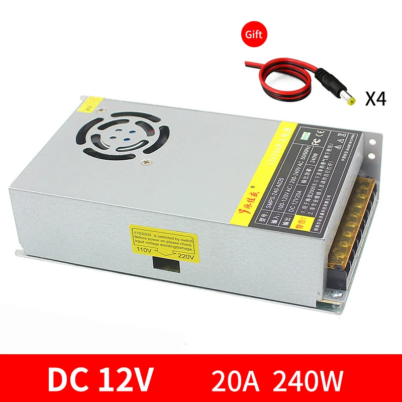 

220v to 12v switching power supply high power supply led switch power supply security 12v power supply
