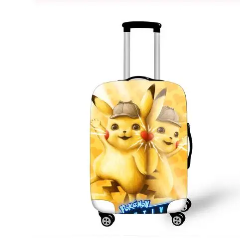 18-32 дюймов Pokemon Haunter Eevee Эластичный Защитный чехол для багажа, чехол для чемодана, пылезащитный чехол, Мультяшные аксессуары для путешествий - Цвет: picture color