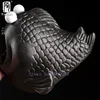 Tao Fan Creative Cute Animal Ceramic Ashtray Piranha Desktop Office Decoration Household Windproof and Fly Ash Car Small Ashtray 5