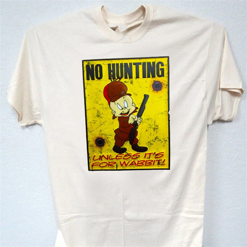 Elmer Fudd охотничьи жуки Bunnyfunny! Футболка S M L X?L 2X 3X 4X 5X T-404 @ K бесплатная доставка