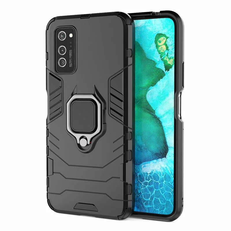 Чехол для телефона HAUWEI P30 Pro противоударный чехол с кольцом и подставкой Honor 20 V30 9x