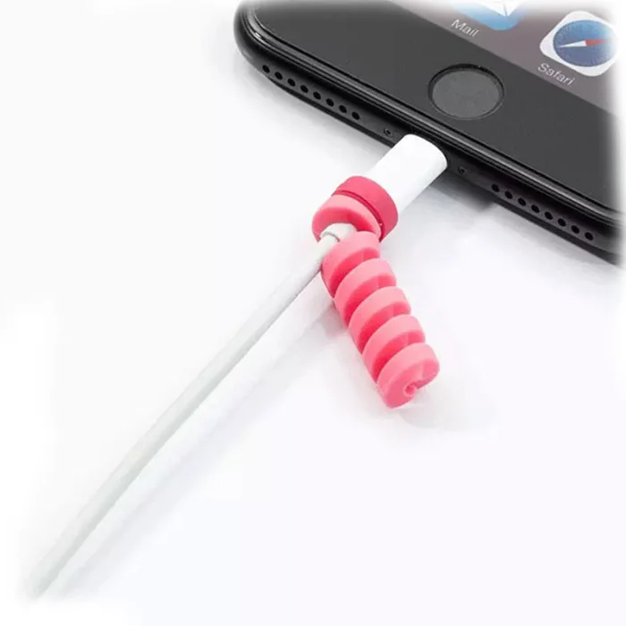 4 шт. устройства для сматывания кабеля Biter Защитная крышка USB зарядное устройство Держатель для кабеля шнур аксессуары PUO88