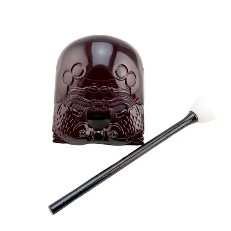 1 Набор украшение милый буддийский блок деревянный для храма рыбы пластиковый