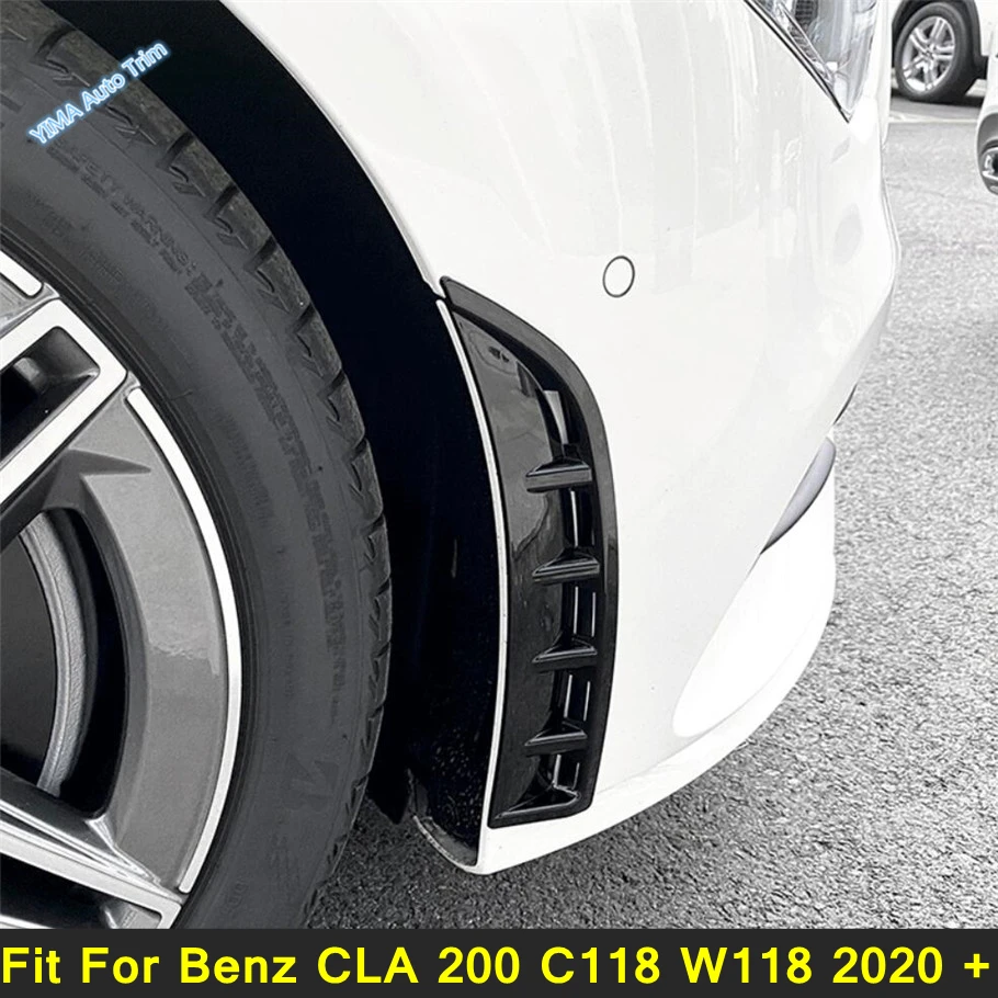

Car Air Intake Trim Front bumper Vent Cover For Mercedes-Benz CLA 200 C118 W118 2020 - 2022 Carbon Fiber Exterior Accessories