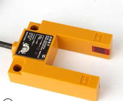 E3S-GS30E4 слот фотоэлектрический датчик NPN NO 3-Wire 6-36VDC 30 мм Регулируемый алюминиевый