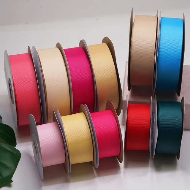 Grosgrain Ribbon in Handmade Choose From 196 Color 14 Width 100