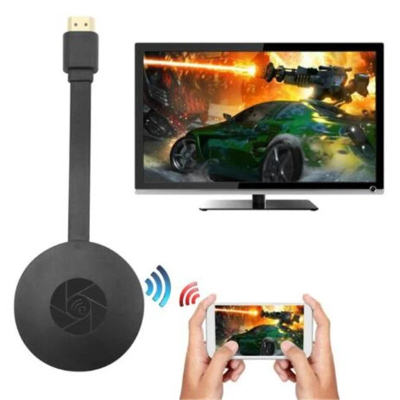 Wi-Fi HDMI совместимый с Airplay TV Stick Miracast Android Dongle Mirascreen беспроводной дисплей ресивер 1080P