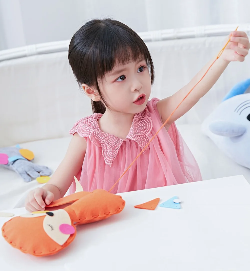 Xiaomi маленький животный материал для рукоделия костюм куклы милые животные детские игрушки ручной работы для девочек и мальчиков подарки