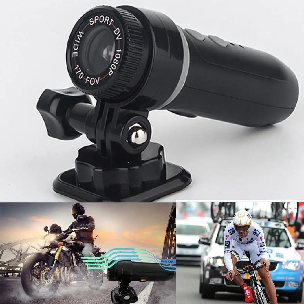 

HD 720P Mini Bike Motorcycles Video Recorders Stylish design with distinctive look. Camcorder 5V/1.0A Camera