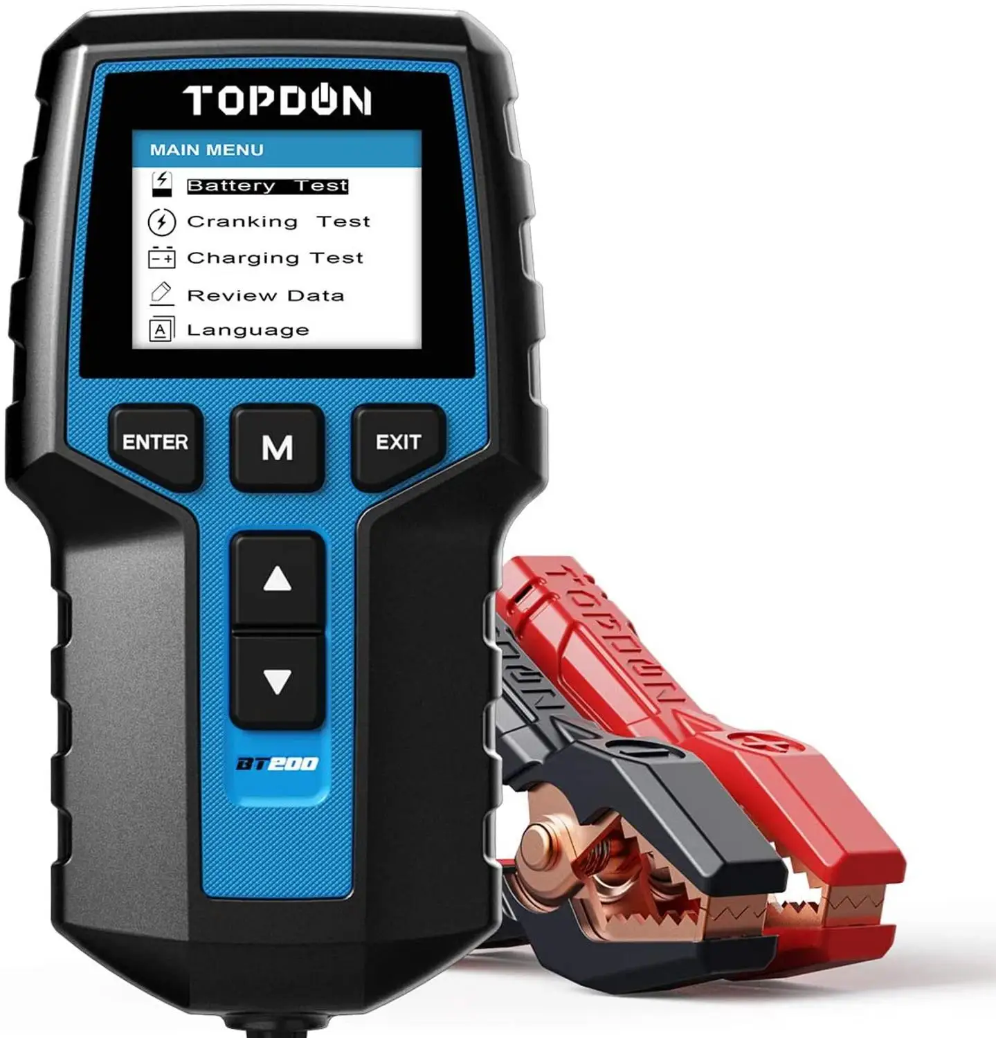 Тестер аккумулятора TOPDON BT200 цифровой автомобильный диагностический анализатор 12