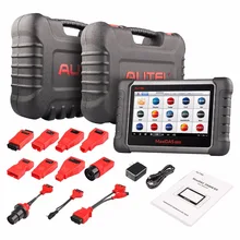 Nowy 100% oryginalny Autel Maxidas DS808K skaner samochodowy narzędzie diagnostyczne do samochodów dla cały System OBD2 skaner złącze stetoskop