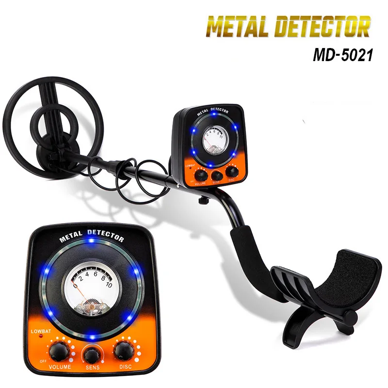 

Sensitivity Metal Detectors MD5021 with LED Flashlight Gold Detector Depth Wiring Stud Finder