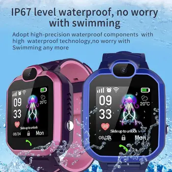 

L&PC R7 smart watch waterproof for men women Kids Children watch SOS GPS Finder call locator tracker anti-lost monitor with box
