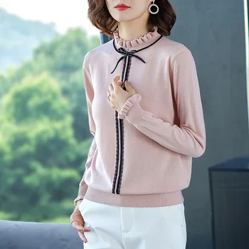 

2019 Fall Winter Fashion Slim Sweater Women Turtleneck Ruched Women Sweater High Elastic Solid Sexy Knitted Pullovers 1001-88