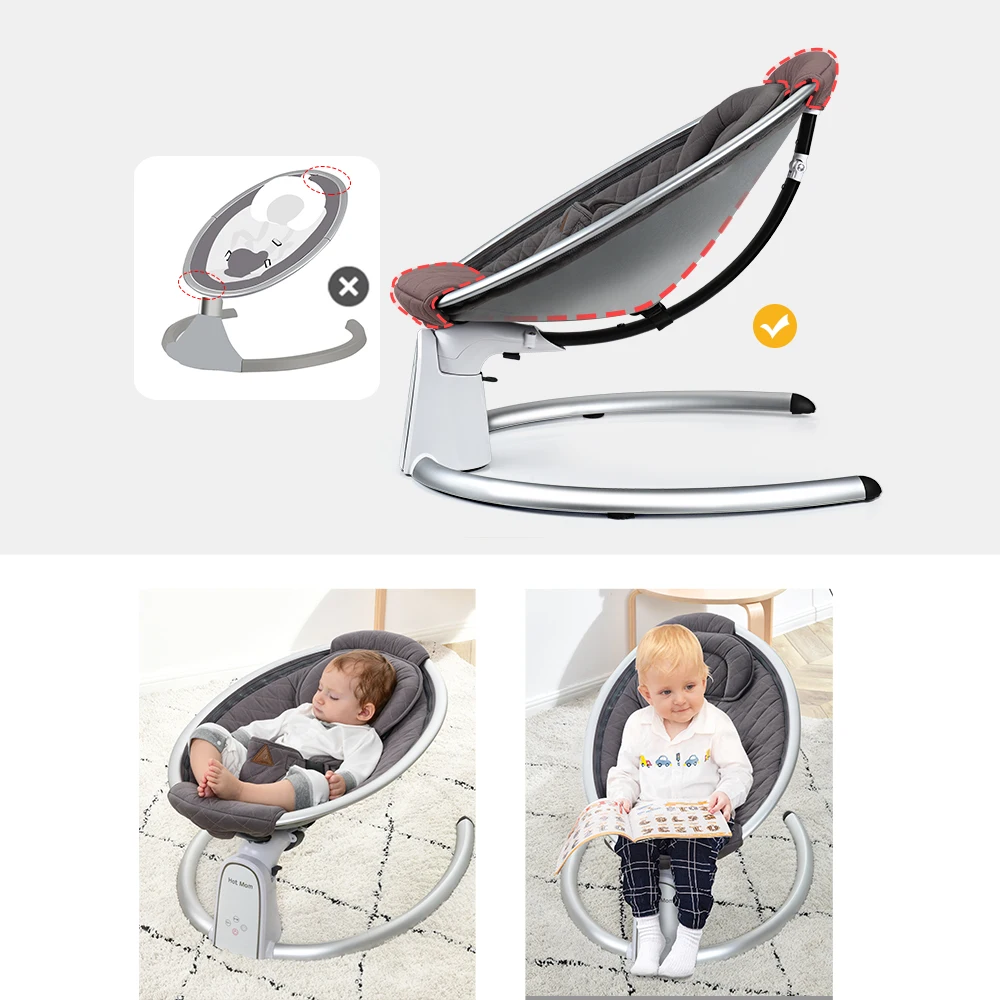 Achetez en gros Bodiskids Nouveau Pas Cher Prix Usine Musique électrique Chaise  Berçante Bébé Videur Chine et Porte-bébé à 19.3 USD