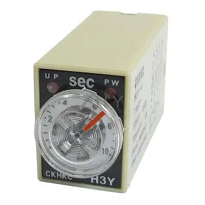 

H3Y-4 DC 24V 4PDT 0-10 Seconds 1S 14 Pins Power on Time Delay Relay