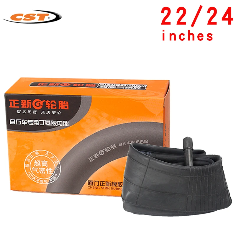 CST BMX Foldable Bicycle Tire 22 24Inch Mountain Bike Tube Bike Parts 1.5 1.75 1.95 2.125 22*1, 3/8  Cycling Inner Tube  ﻿