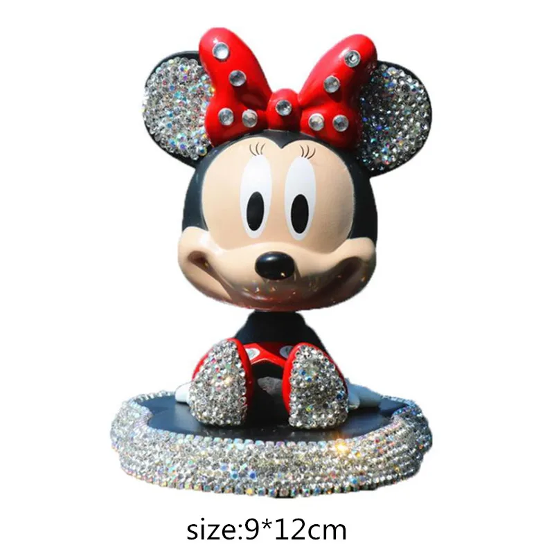 Disney Микки Минни встряхивающая голова фигурка украшения для автомобиля
