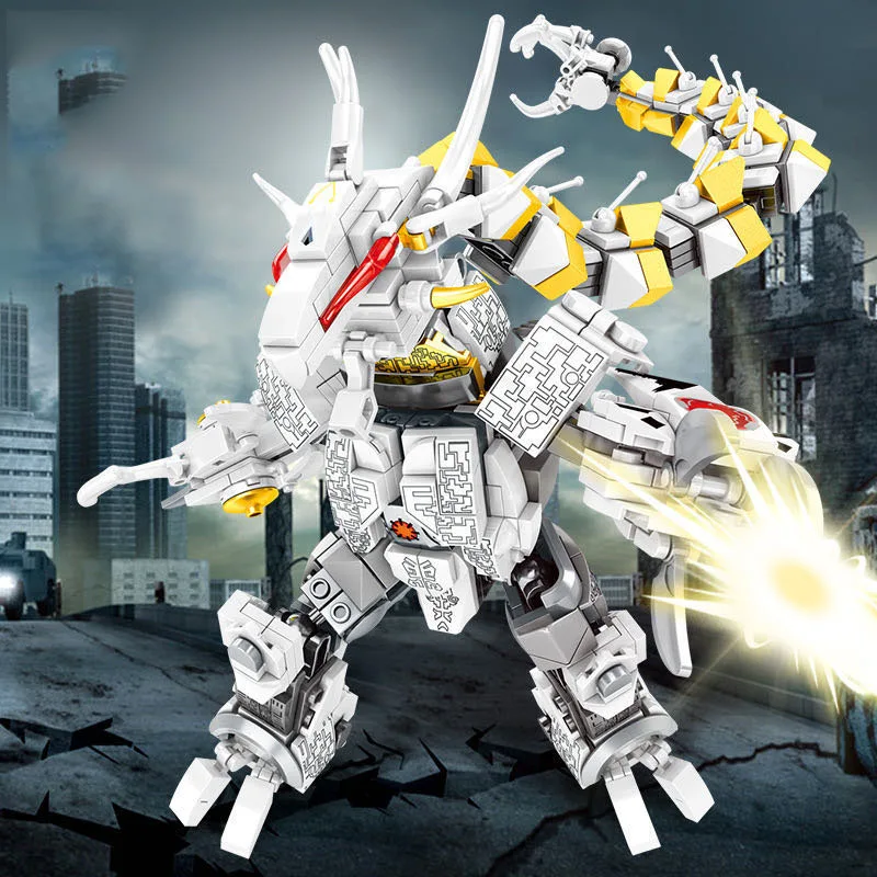 

538PCS ninja Monster building blocks Universe hero series with weapons Children's early education building block toys