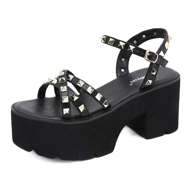 gladiator sandals thick sole