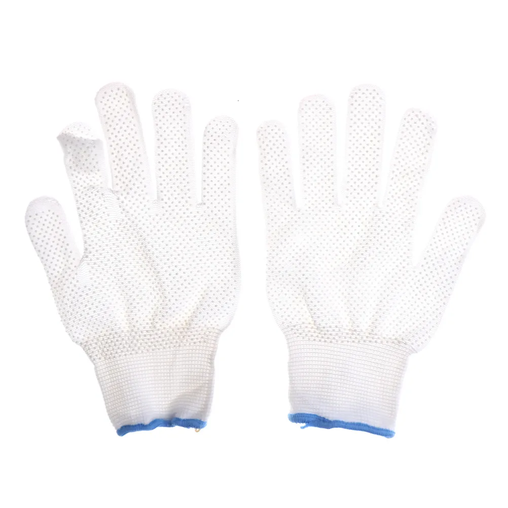 1Pair Heat Resistant Glove Hairdressing Finger Gloves Hair Straightener Perm Curling Hairdressing Heat Resistant Finger Gloves