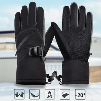 

Men's Ski Gloves Snowboard Gloves Snowmobile Motorcycle Riding Winter Gloves Windproof Waterproof Unisex Snow Gloves Anti-Slip