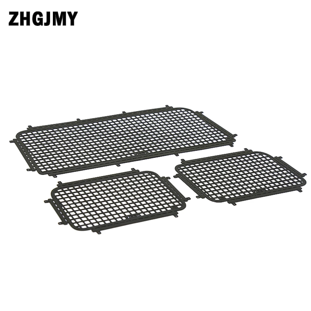 

ZHGJMY Metal Window Mesh Protective Net AXIAL SCX10 III for 1/10 RC Crawler Traxxas TRX4 Trx-4 Upgrade Part