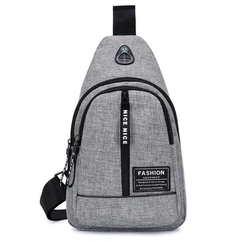 

Shoulder bag men chest bag casual trend bolsa de hombro Sling bag torebka Messenger bag boy sacoche homme
