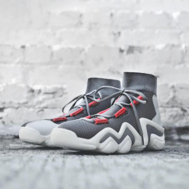 

Hip Hop Shoe Men's Winter MEN'S SHOES Korean-style Trend Hight-top Sport Sneakers Air Force One High State wa zi xie