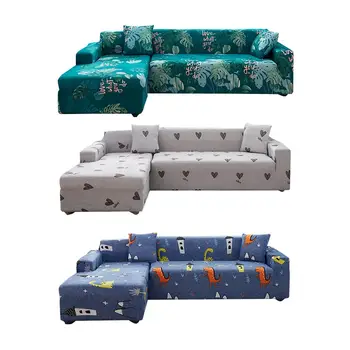 

Sofa decorative pattern sofa cover L-shaped sectional elasti pillow cover for L-shaped copridivano sofa covers for living room