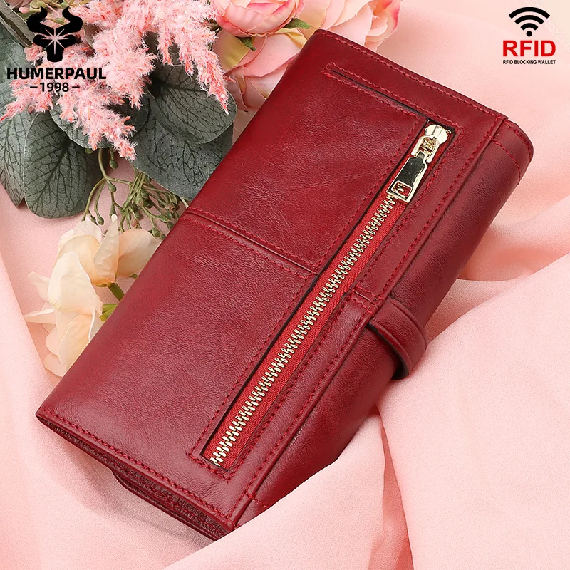 Fashion Long Women's Wallet Many Departments Female Clutch Money Bag Leather Luxury Brand Coin Pocket Purse Lady Card Holder Fashion Long Women's Wallet Many Departments Female Clutch Money Bag Leather Luxury Brand Coin Pocket Purse Lady Card Holder
